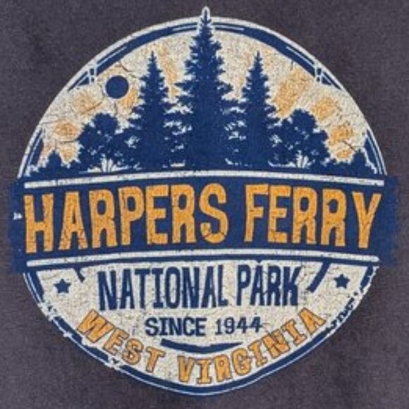 *3 FOR $9* Comfort Colors Harpers Ferry Nationl Park West Virginia Tee Top Shirt - Picture 2 of 3